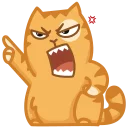 😡 emoji Персик -- @tlive Telegram sticker 8 of 30
