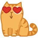 😍 emoji Персик -- @tlive Telegram sticker 5 of 30