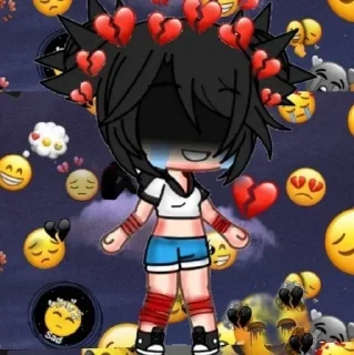 😖 emoji 🌹Гача🌹 Telegram sticker 19 of 107