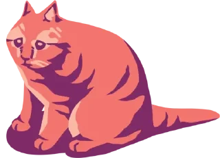 Sticker from Кот Пиздос (@dvachannel)