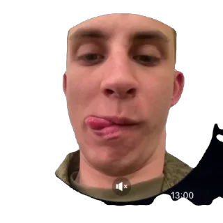 🫥 emoji Да, я Telegram sticker 10 of 32