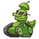 😎 emoji Танки Telegram sticker 3 of 36