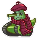 😓 emoji Танки Telegram sticker 18 of 36