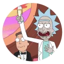 Sticker from «Рик и Морти» на КиноПоиске