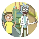 Sticker from «Рик и Морти» на КиноПоиске