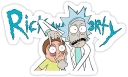 Sticker from Рик и Морти @r1ckandm0rty