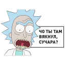 😡 emoji Рик и Морти Telegram sticker 12 of 18