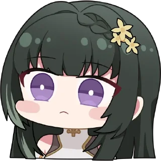 😐 emoji WuWa |¡| NEK ➡️ @Ctikerubot Telegram sticker 17 of 96