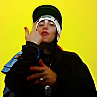 Sticker from Billie Eilish by @jele_lerun