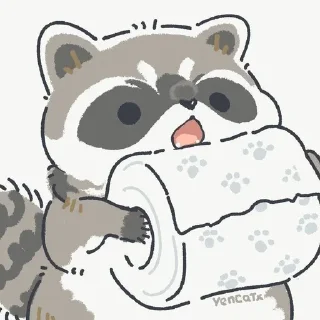Sticker from Енотики @minolisa