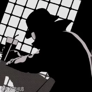 😞 emoji @CLOOBHUB ⌥ SPIDER-VERSE ЧЕЛОВЕК-ПАУК СТИКЕРЫ ТГ Telegram sticker 10 of 25