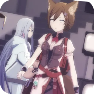 Sticker from Meiko fox error :: creator @Mem2P26