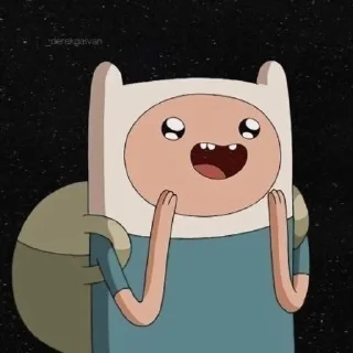 🥹 emoji Finn Mertens 🗡 Telegram sticker 16 of 76