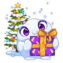 🙂 emoji Let it snow Telegram sticker 8 of 21