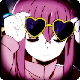 💘 emoji Хитори Гото @Zayc4ik_BTR Telegram sticker 14 of 25