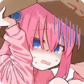 💘 emoji Хитори Гото @Zayc4ik_BTR Telegram sticker 8 of 25