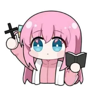 💘 emoji Хитори Гото @Zayc4ik_BTR Telegram sticker 23 of 25