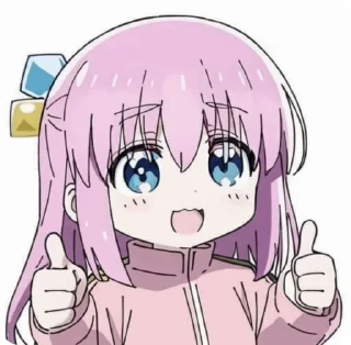 💘 emoji Хитори Гото @Zayc4ik_BTR Telegram sticker 19 of 25