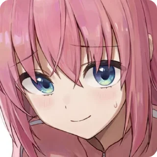💘 emoji Хитори Гото @Zayc4ik_BTR Telegram sticker 9 of 25