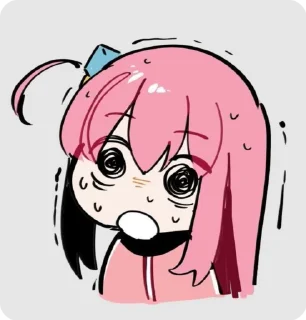 💘 emoji Хитори Гото @Zayc4ik_BTR Telegram sticker 22 of 25