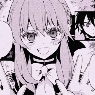 Sticker from Shinoa_pink_effect