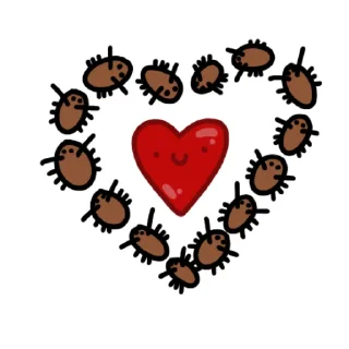 ❤️ emoji Тарган Степан ( by @durectorspurtzavody ) Telegram sticker 15 of 55