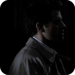 💋 emoji Кастиэль Telegram sticker 19 of 43