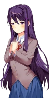 💜 emoji 𓂃Юри𓂃 Telegram sticker 20 of 22