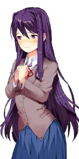 💜 emoji 𓂃Юри𓂃 Telegram sticker 9 of 22