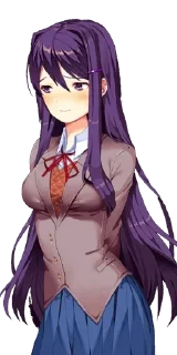 💜 emoji 𓂃Юри𓂃 Telegram sticker 6 of 22