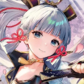 Sticker from Kamisato Ayaka