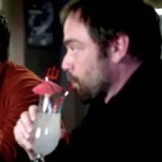 Sticker from Crowley SPN @infoiguess