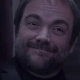 😏 emoji Crowley SPN @infoiguess Telegram sticker 5 of 59