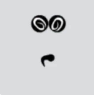 Sticker from Roblox face