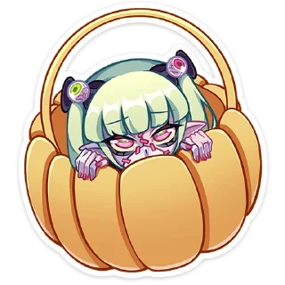 🥺 emoji Зомбяка '@KatShiStickers' Telegram sticker 21 of 48
