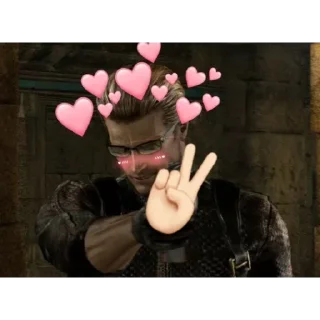 🧏‍♂️ emoji Resident Evil Telegram sticker 24 of 120
