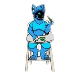 😋 emoji Protogen Telegram sticker 8 of 21