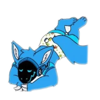 😔 emoji Protogen Telegram sticker 11 of 21