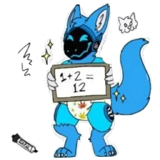 🤪 emoji Protogen Telegram sticker 16 of 21
