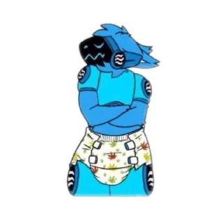 😤 emoji Protogen Telegram sticker 17 of 21