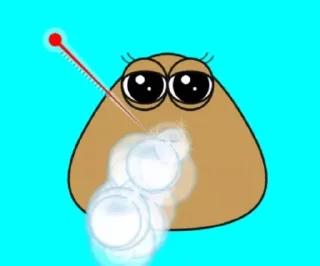 🤮 emoji pou Telegram sticker 10 of 12