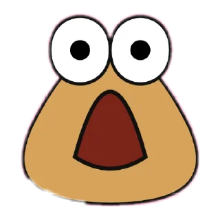 😧 emoji pou Telegram sticker 6 of 120