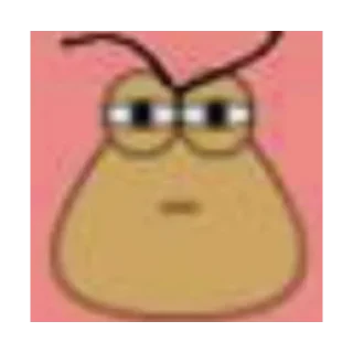 🤨 emoji pou Telegram sticker 7 of 120