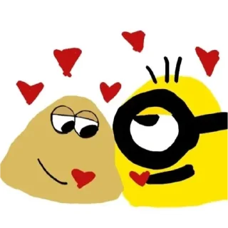 💚 emoji Pou Telegram sticker 5 of 10