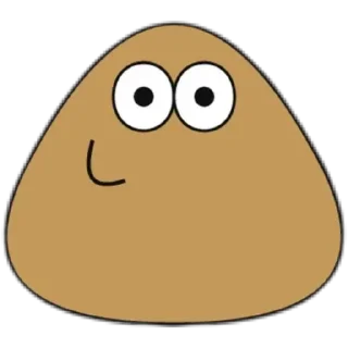 💚 emoji Pou Telegram sticker 6 of 10