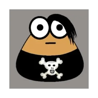 ☠ emoji pou Telegram sticker 9 of 120