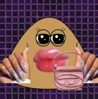Sticker from pou