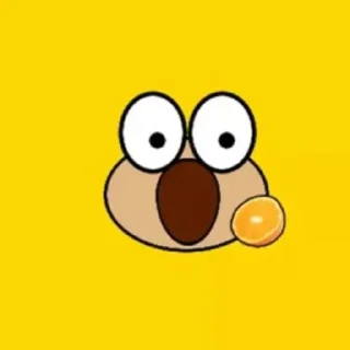 😮 emoji pou Telegram sticker 11 of 12