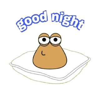 😴 emoji pou Telegram sticker 18 of 120