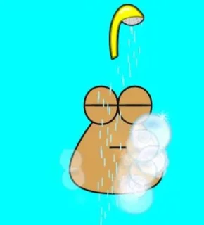 😶‍🌫️ emoji pou Telegram sticker 9 of 12